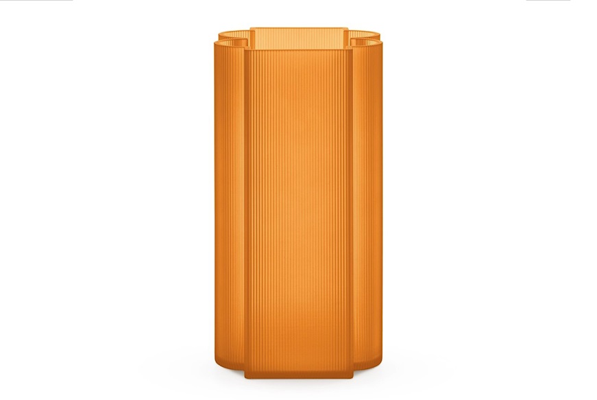 Vase Okra orange Kartell