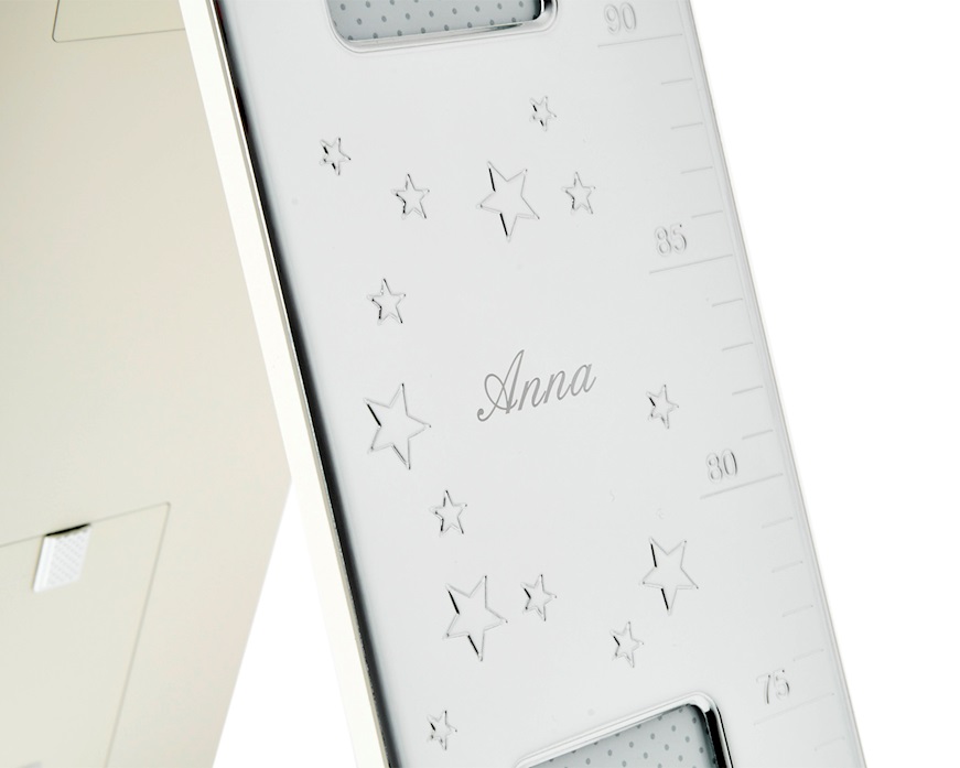 Metro portafoto Aristogatti argento pvd Disney