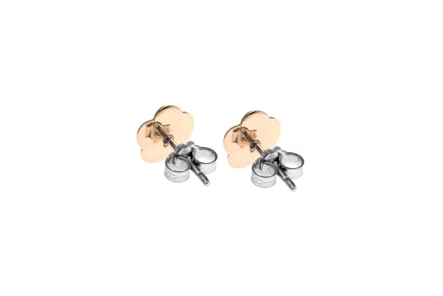 Earrings gold 750‰ with diamond Selezione Zanolli