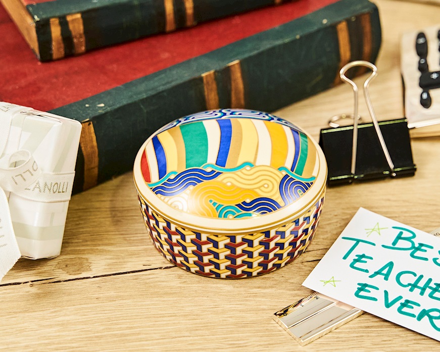 Jewelry box Living porcelain Pozzi Milano