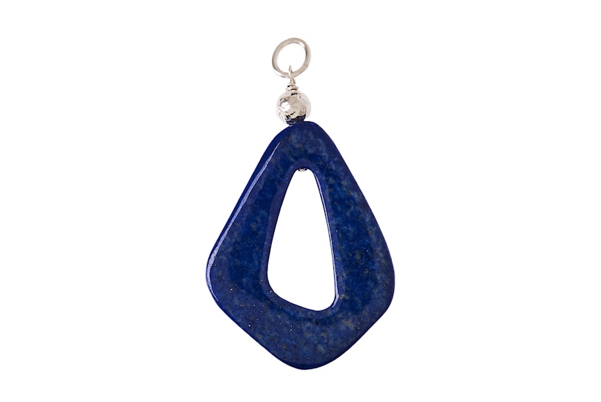 Pendant silver with lapis Luisa della Salda