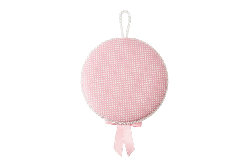 Capoculla carillon Angelo Raffaello argento bilaminato rosa Selezione Zanolli