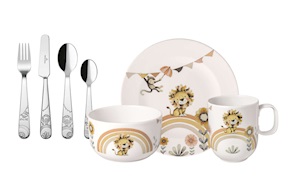 Set pappa Roar Like a Lion porcellana composto da 7 pezzi Villeroy & Boch