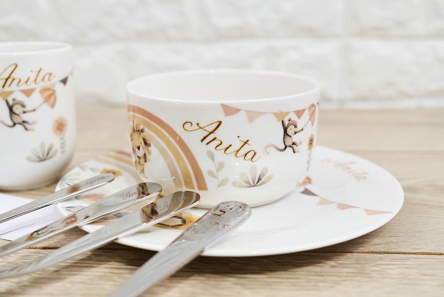Set pappa Roar Like a Lion porcellana composto da 7 pezzi Villeroy & Boch