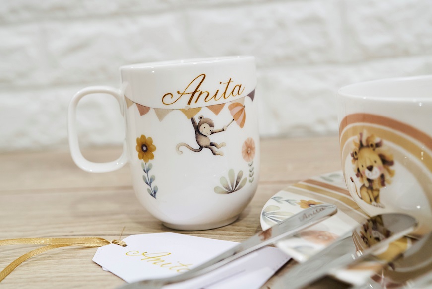 Set pappa Roar Like a Lion porcellana composto da 7 pezzi Villeroy & Boch