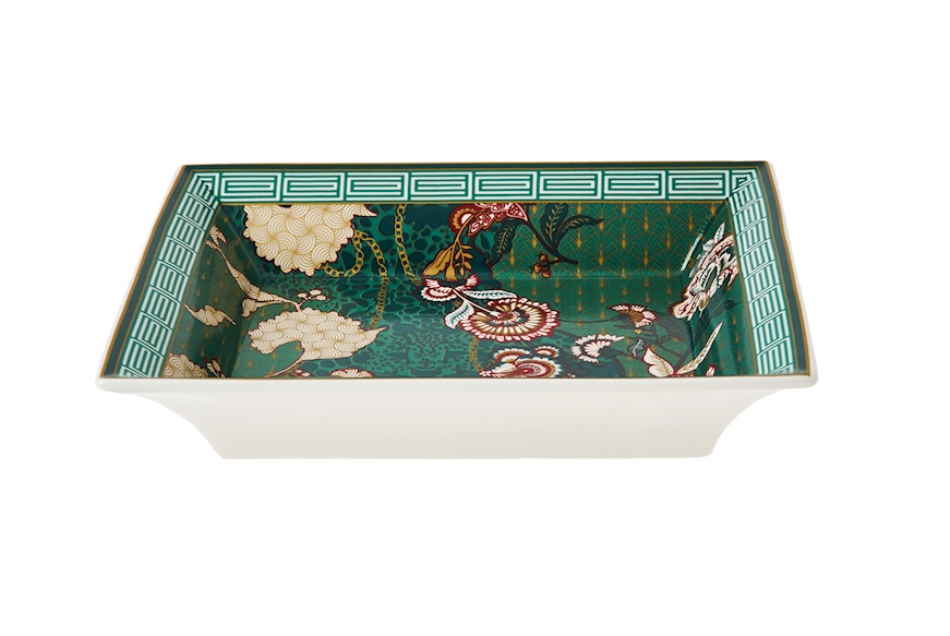 Valet tray Living porcelain Pozzi Milano