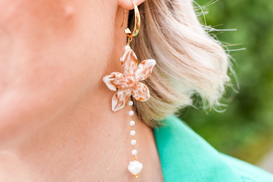 Earrings Traviata pink Antica Murrina