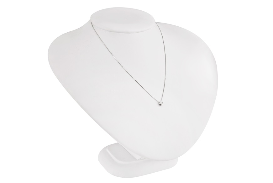 Collana oro 750‰ con diamante cipollina Selezione Zanolli