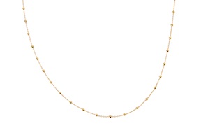 Collana argento dorato con palline Selezione Zanolli