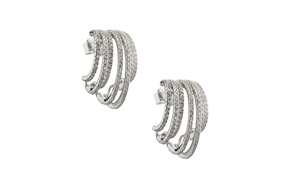 Orecchini argento con cubic zirconia Sovrani