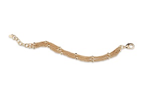 Bracelet in gilded brass Sovrani