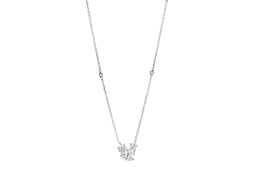 Collana argento con cubic zirconia Sovrani