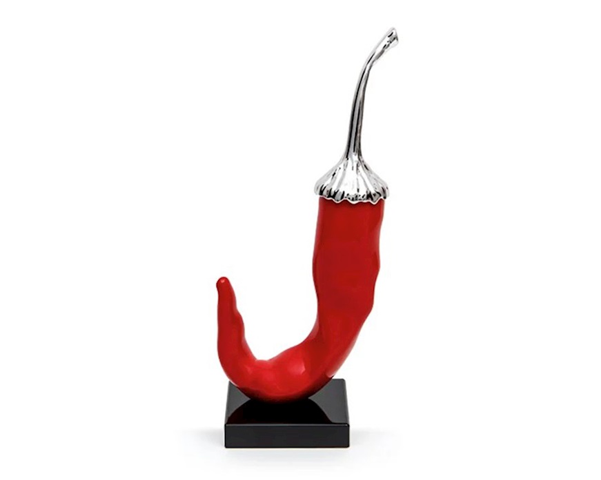 Chilly Pepper red and silver Selezione Zanolli