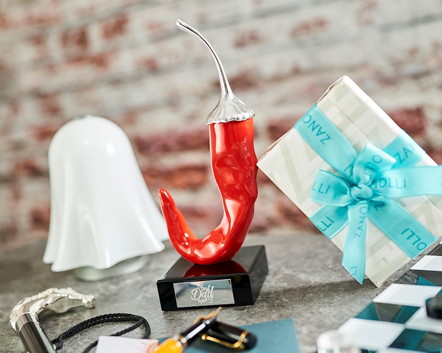 Chilly Pepper red and silver Selezione Zanolli