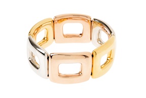 Bracelet Moon silver multicolored square Passavinti