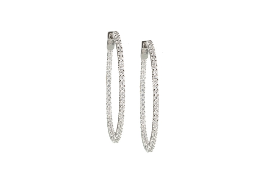 Orecchini argento con cubic zirconia Sovrani