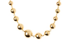 Collana ottone dorato Sovrani