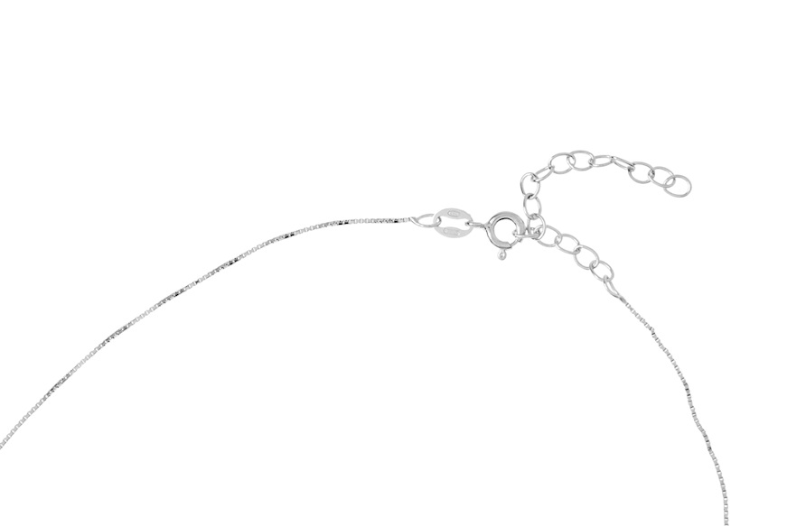 Collana argento con pendente in cubic zirconia Sovrani