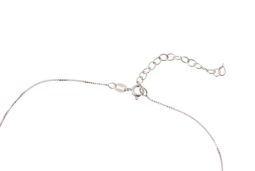 Collana argento con pendente in cubic zirconia Sovrani