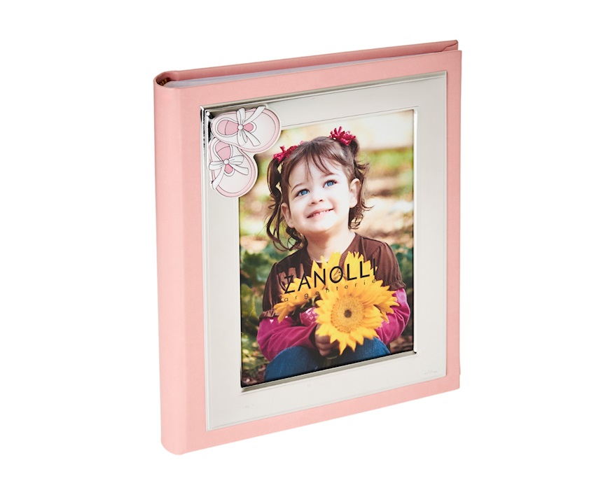 Album Scarpine rosa con cornice Selezione Zanolli