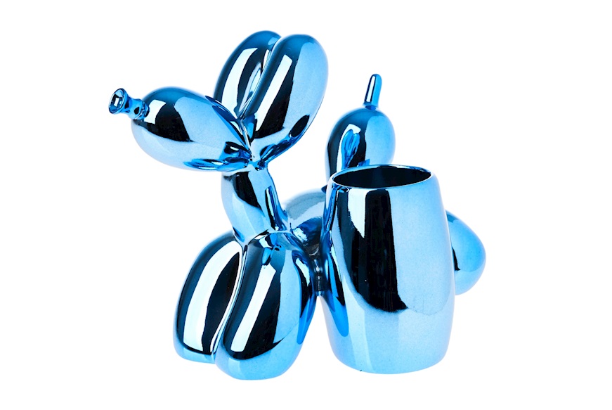 Portapenne Cane palloncino medio azzurro Selezione Zanolli