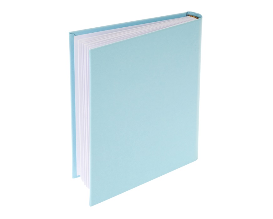 Album Scarpine celeste con cornice Selezione Zanolli