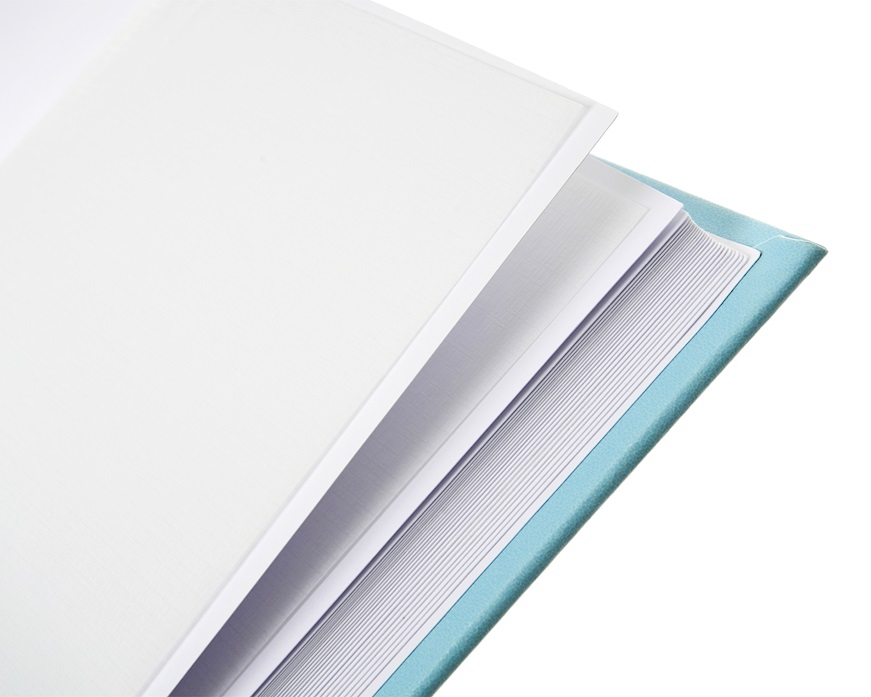 Album Scarpine celeste con cornice Selezione Zanolli