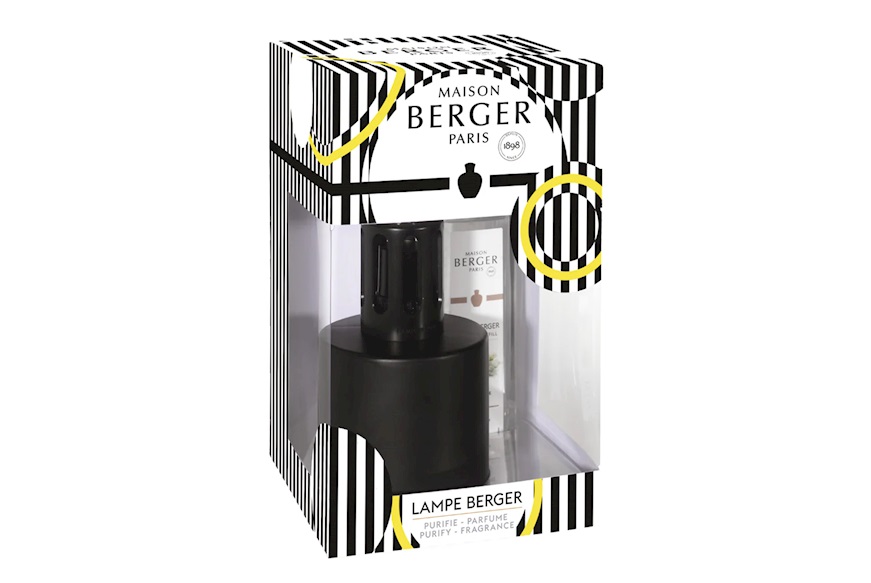 Cofanetto lampada catalitica Illusion Noire con profumo 250 ml Terre Sauvage Maison Berger Paris