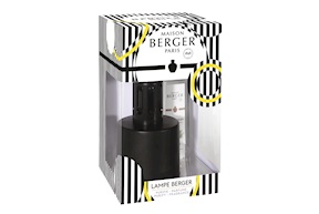 Gift pack lamp Illusion Noire with 250 ml perfume Terre Sauvage Maison Berger Paris