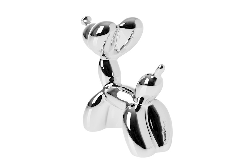 Cane palloncino argento Selezione Zanolli