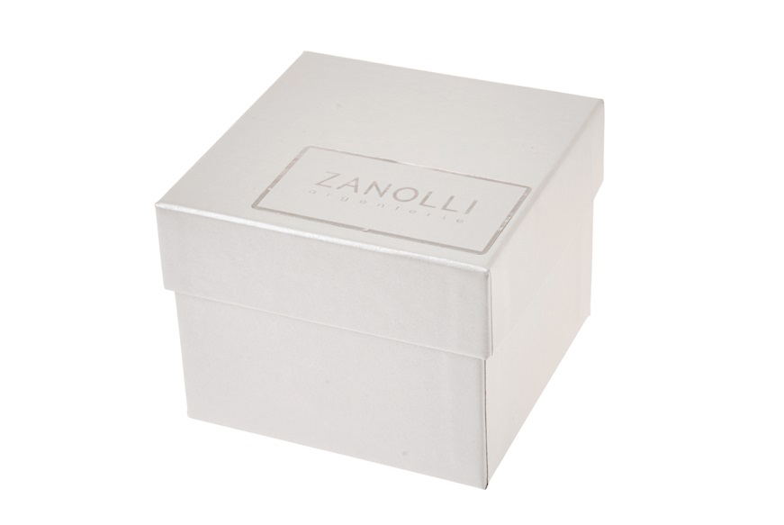 Sticky notes holder Balloon dog silver with pen Selezione Zanolli