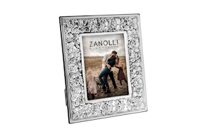 Picture frame silver with grape decoration Selezione Zanolli