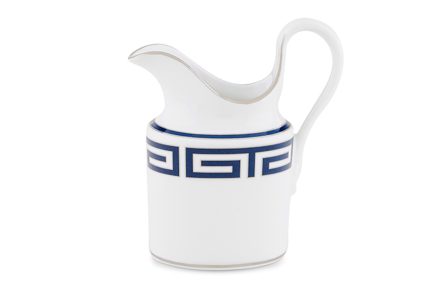 Milkpot Labirinto Zaffiro porcelain Richard Ginori
