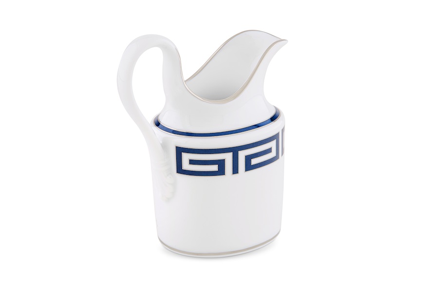 Milkpot Labirinto Zaffiro porcelain Richard Ginori