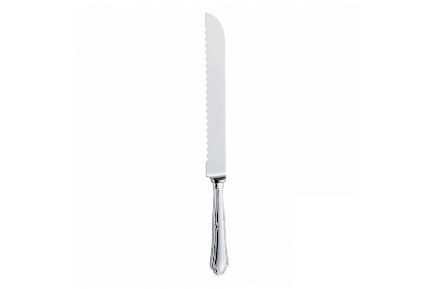 Coltello panettone argento in stile Barocchino Selezione Zanolli