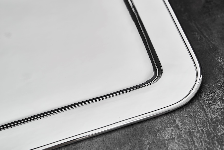 Rectangular Tray silver 1924 grammi Zanolli Vintage