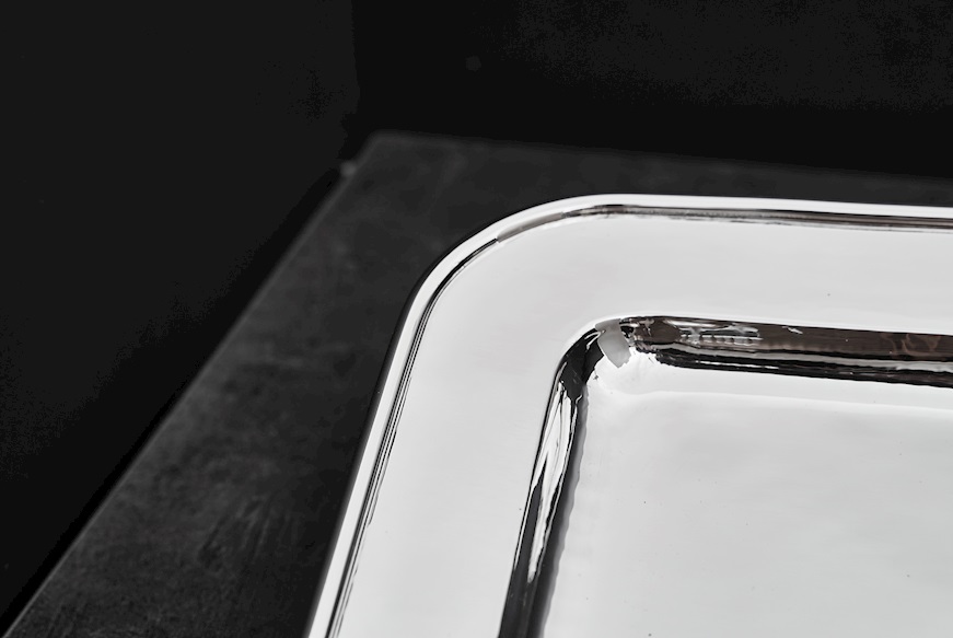 Rectangular Tray silver 1924 grammi Zanolli Vintage