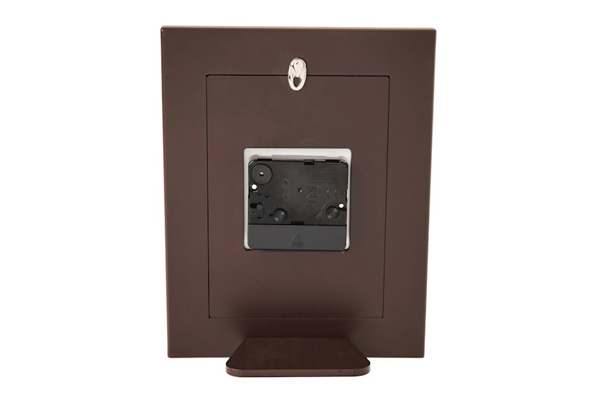 Alarm clock Breeze bilaminated Silver Selezione Zanolli