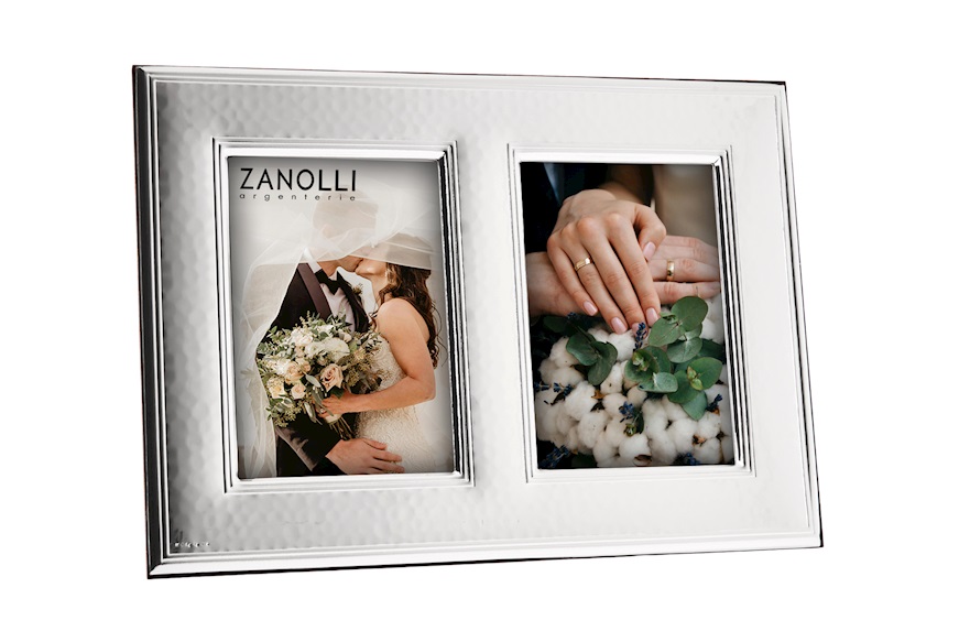 Cornice doppia argento bilaminato Selezione Zanolli