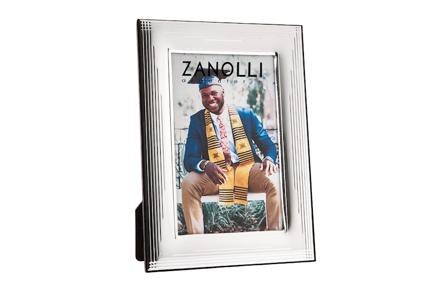 Picture frame Gabry bilaminated Silver Selezione Zanolli