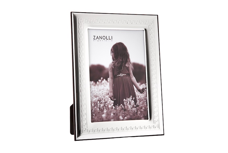 Picture frame Corinzia bilaminated Silver Selezione Zanolli