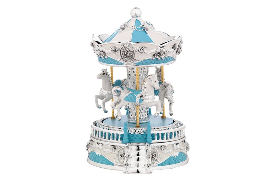 Carillon Giostra dei Cavalli celeste Selezione Zanolli