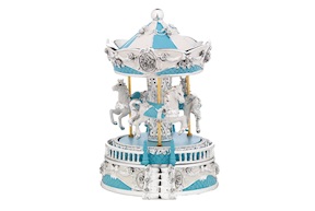 Carillon Giostra dei Cavalli celeste Selezione Zanolli