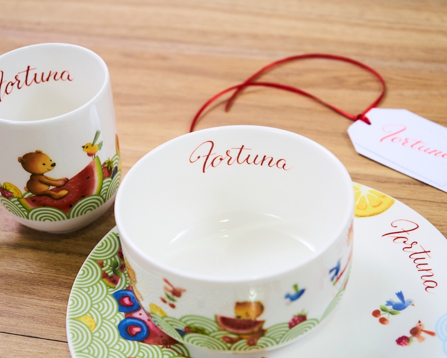 Baby set Walk like an Elephant porcelain 7 pieces Villeroy & Boch