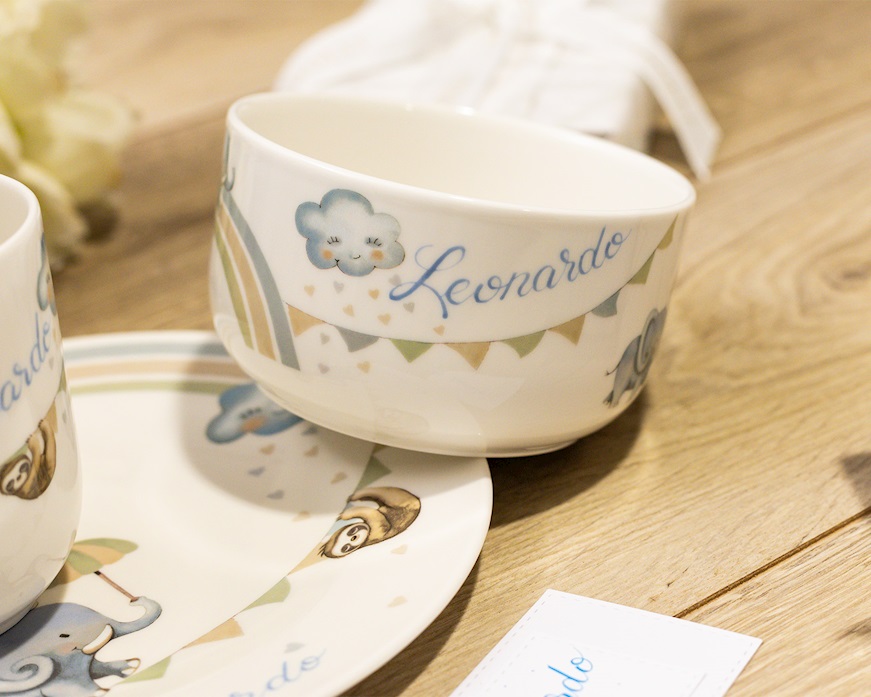 Baby set Walk like an Elephant porcelain 7 pieces Villeroy & Boch