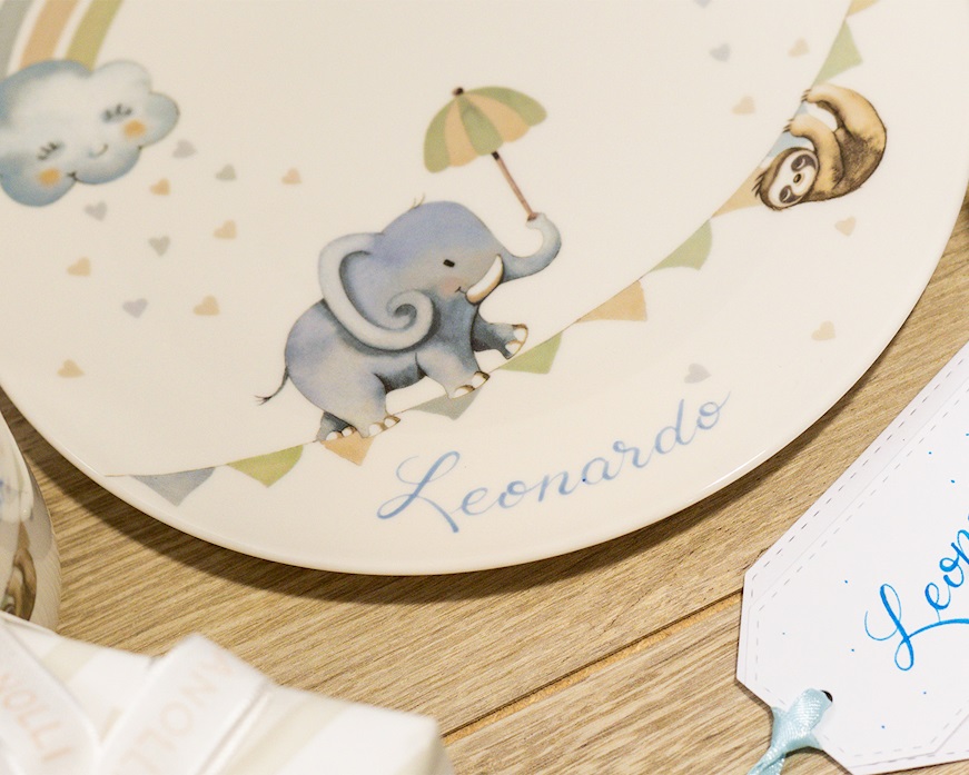 Baby set Walk like an Elephant porcelain 7 pieces Villeroy & Boch