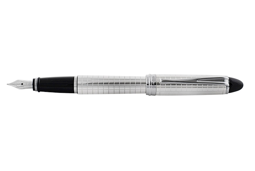 Fountain pen Ipsilon Quadra silver Aurora