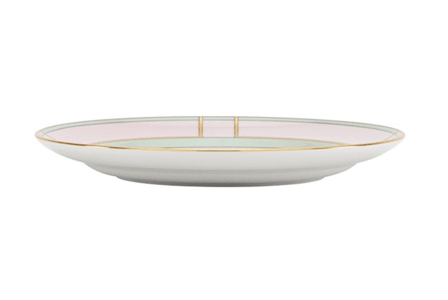 Dessert plate Diva porcelain pink Richard Ginori