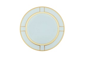 Dessert plate Diva porcelain blue Richard Ginori