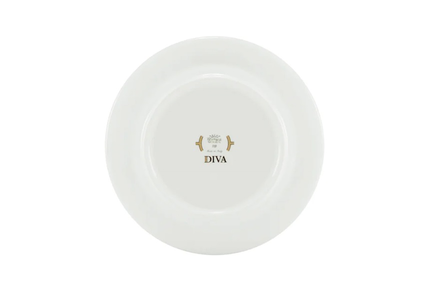 Set tazze te Diva porcellana celeste con piattino Richard Ginori
